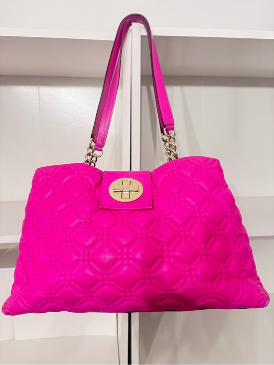 kate spade Handbags - Kate Spade Pink Quilted Shoulder Bag
